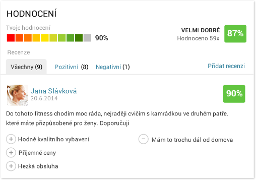 Recenze a reakce na ně Recenze a reakce na ně