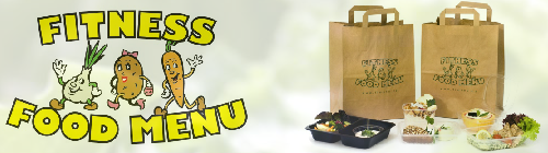 Fitness food menu